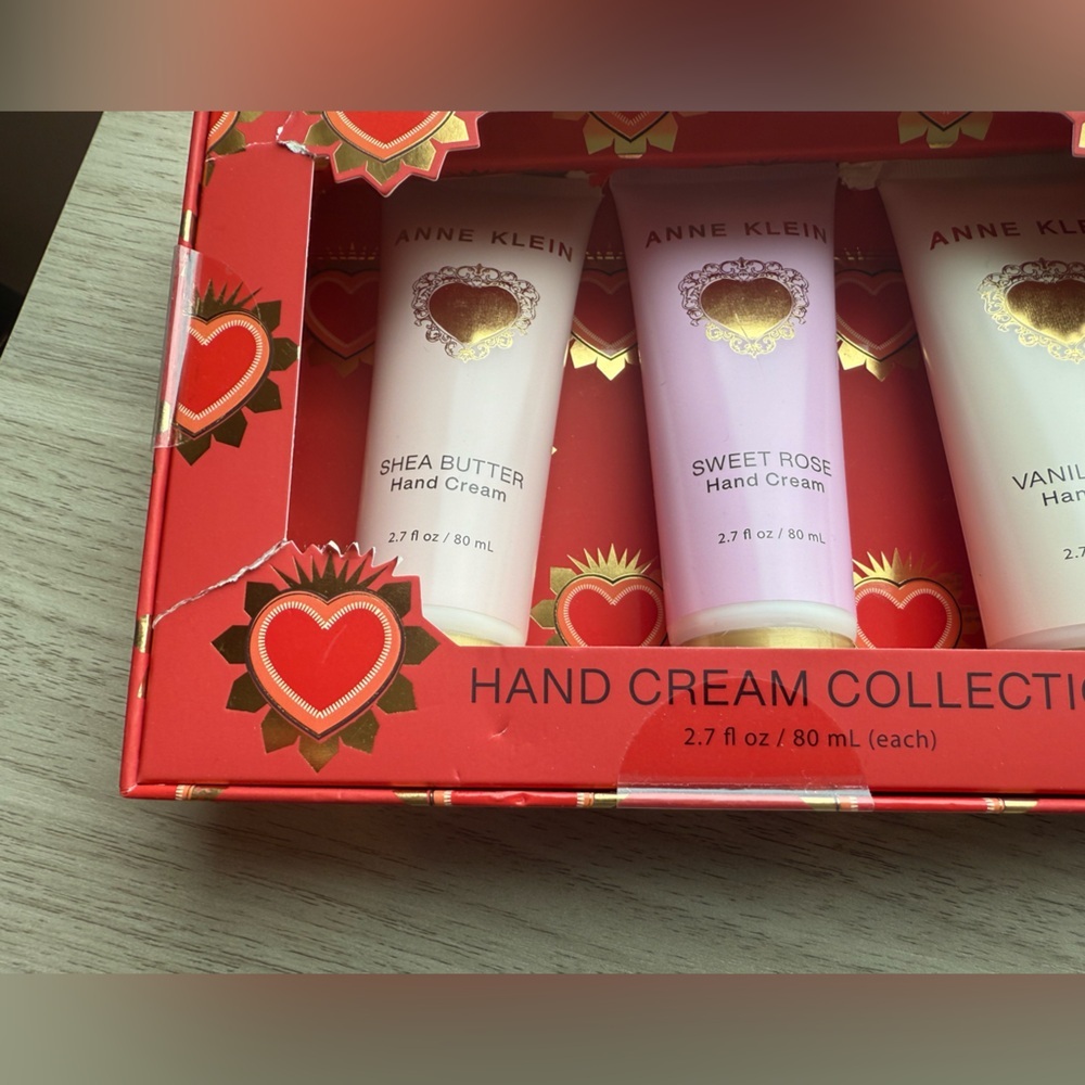 Anne Klein Hand Cream Collection - Red, Pink, White - Picture 3 of 6